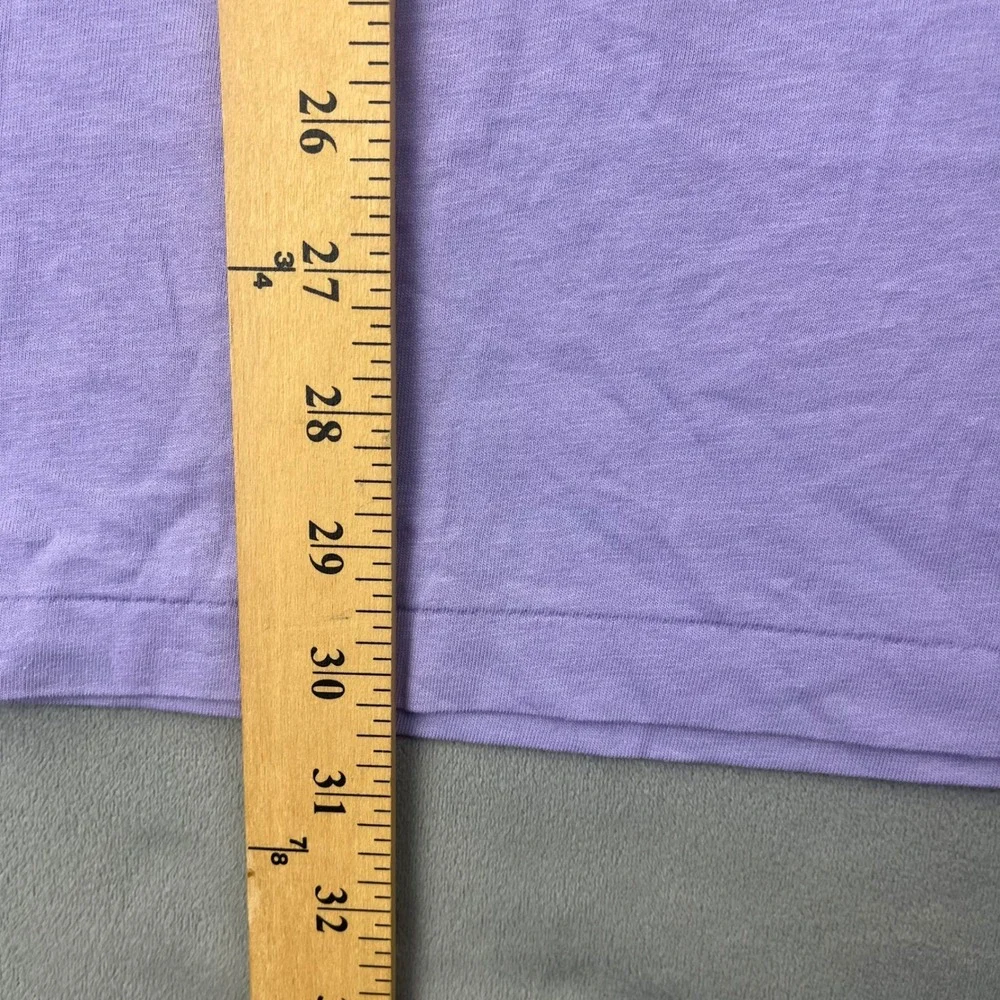 Polo Ralph Lauren V-Neck T-Shirt XL Purple Cotton Classic Fit NWT Flaw MSRP $55